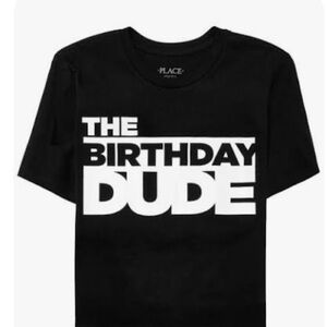 Kids’ Size 7/8 (MED) Birthday 'The Birthday Dude' T-Shirt